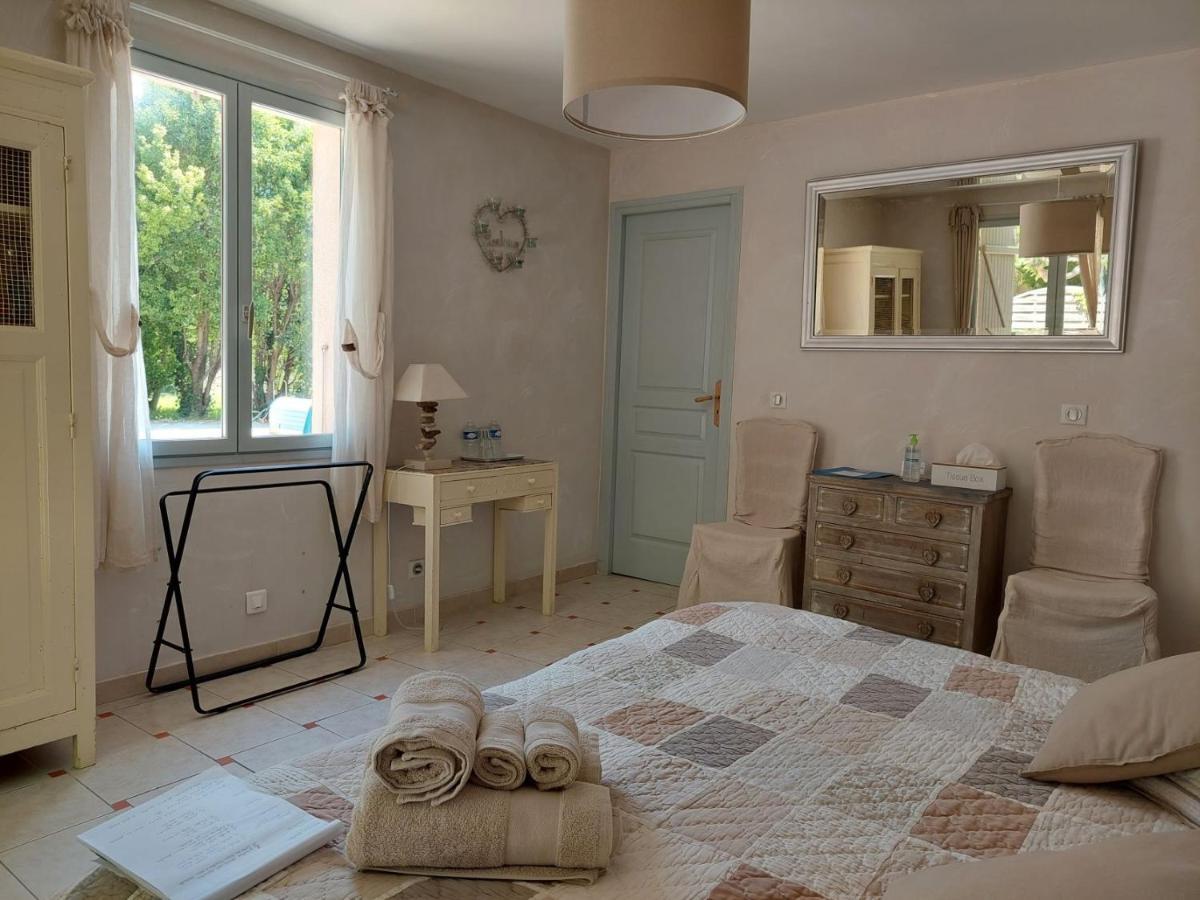 Mas Des Cigognes Bed & Breakfast Le Thor Eksteriør bilde